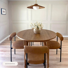 Faux Leather Modern Dining Chairs (Set of 4)