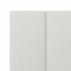 Queen Size Wall Mounted Textured Boucle Headboard