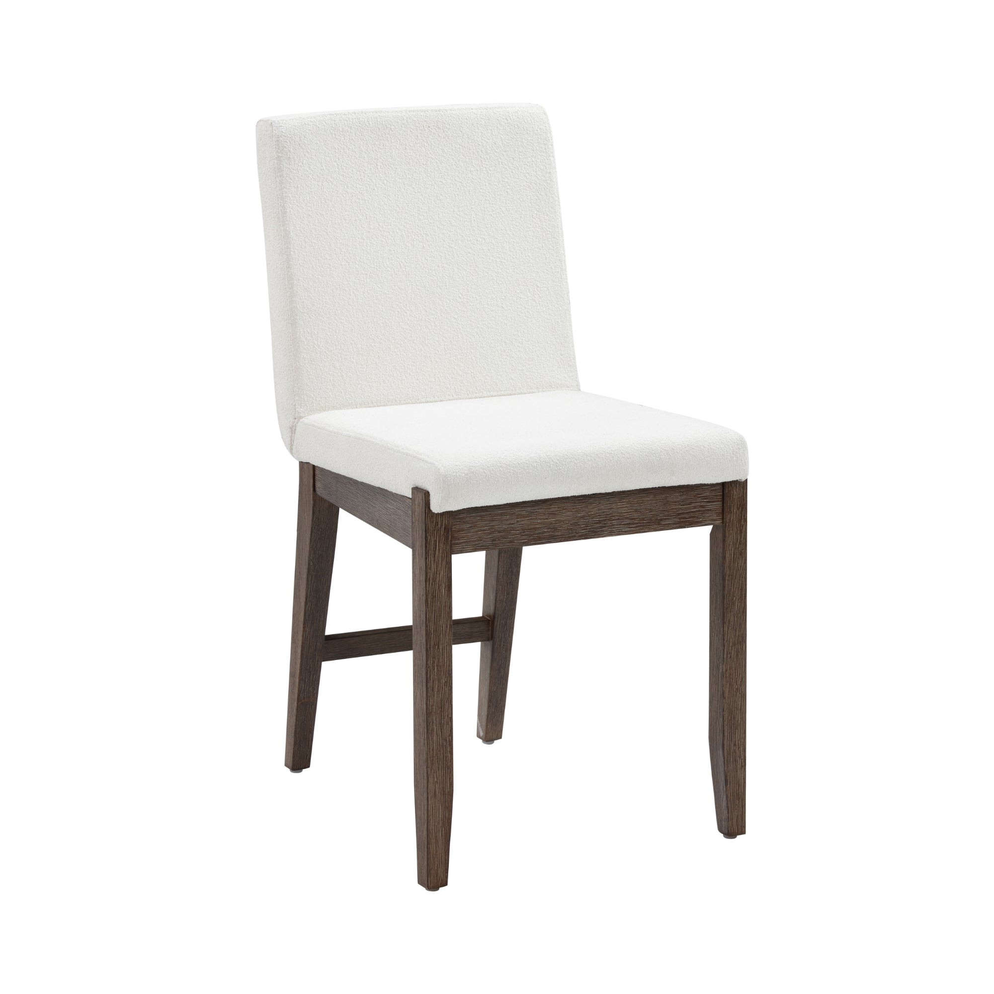 Exposed Back Dining Chairs Dark Brown (Set of 4)