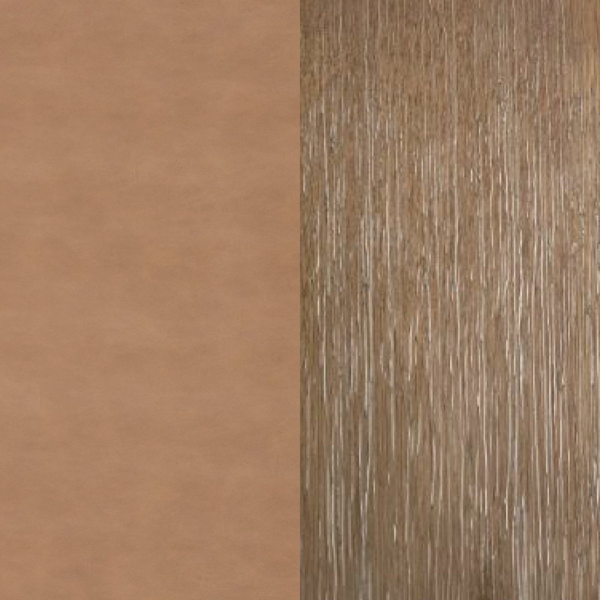 Exposed Back Dining Chair Brushed Light Brown