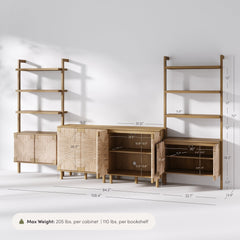 Seagrass Entertainment Center Brown