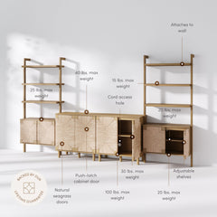 Seagrass Entertainment Center Brown