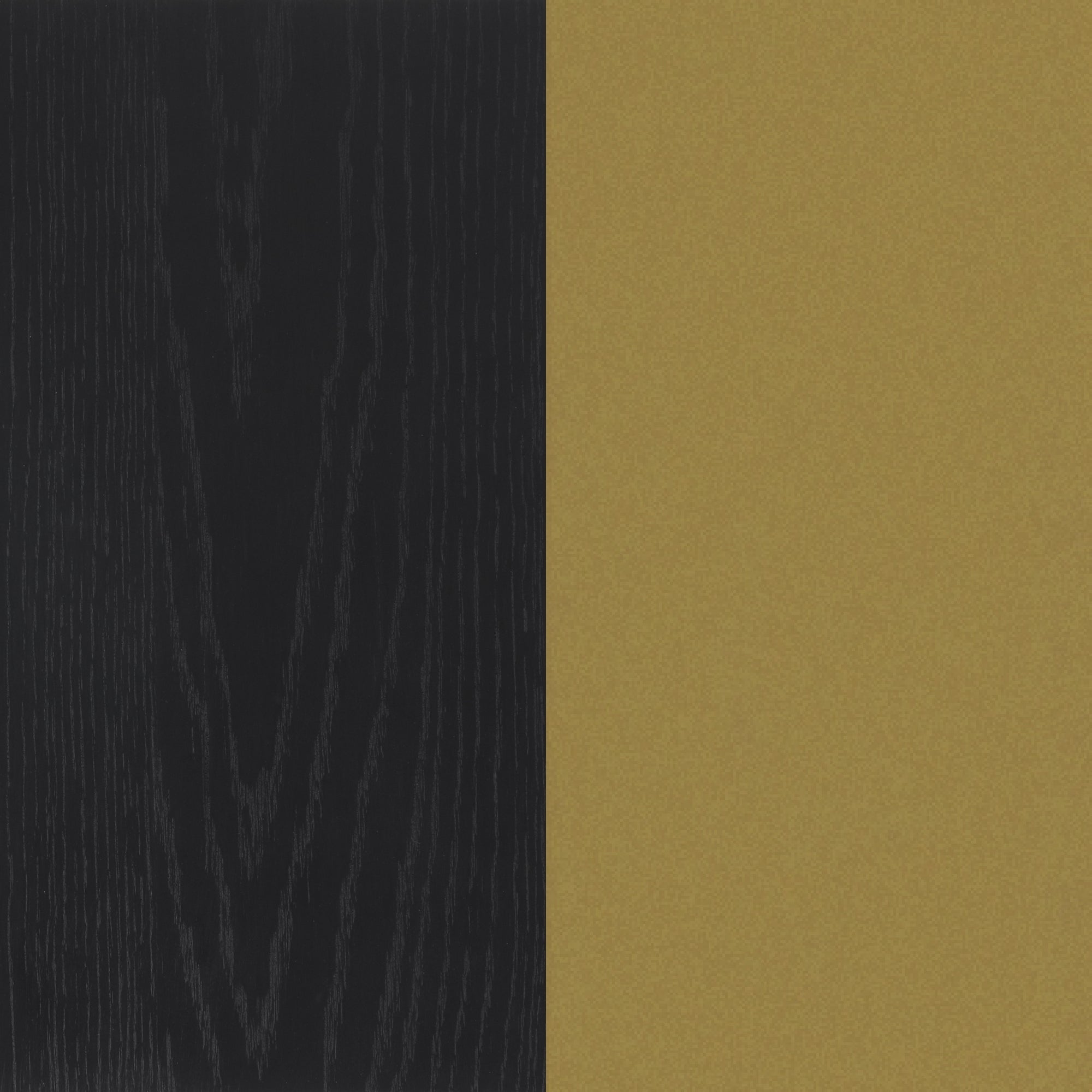 Fluted Wood Bedroom Set Black Oak